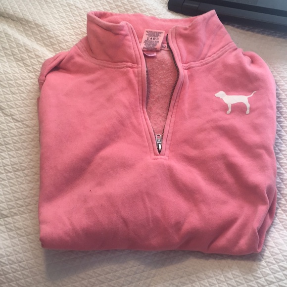 PINK Victoria's Secret Tops - PINK zip up sweater